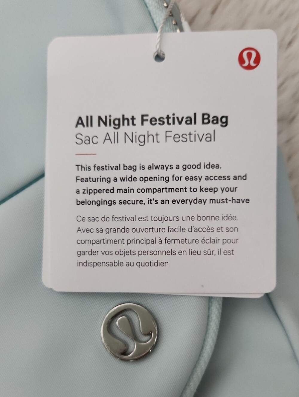 lululemon NWT All Night Festival Bag 5L - Picture 2 of 9